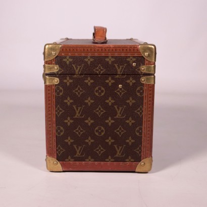 Louis Vuitton Beauty Case, Leather and Canvas, France 1980s