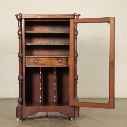 Curio cabinet-English Victorian-Era