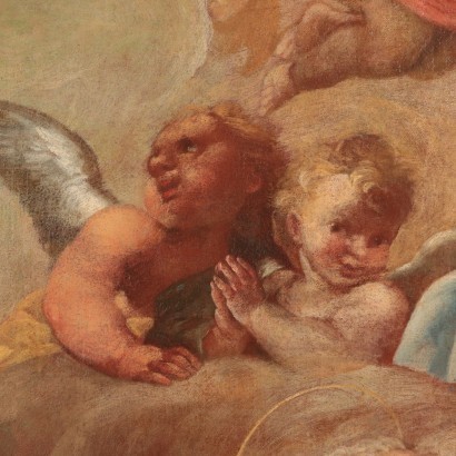 San Marco con la Madonna,il Bambino e Angeli