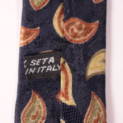 Vintage Giorgio Armani Tie with Geometrical Pattern Italy