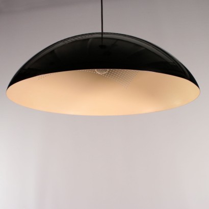 Ceiling Lamp Modern Enamelled Aluminum Italy 1960s
