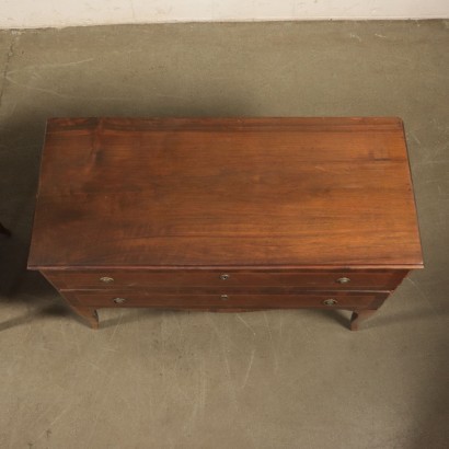 Pair Of Chests Of Drawers Walnut Italy 20th Century