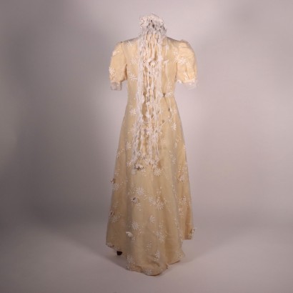 Robe de Mariée Vintage Taille S Italie Années 1960-1970