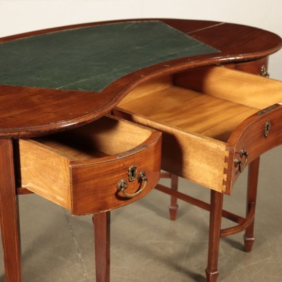 antigüedades, escritorio, escritorios antiguos, escritorio antiguo, escritorio italiano antiguo, escritorio antiguo, escritorio neoclásico, escritorio del siglo XIX