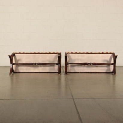 antique, bench, antique bench, antique bench, antique Italian bench, antique bench, neoclassical bench, 19th century bench