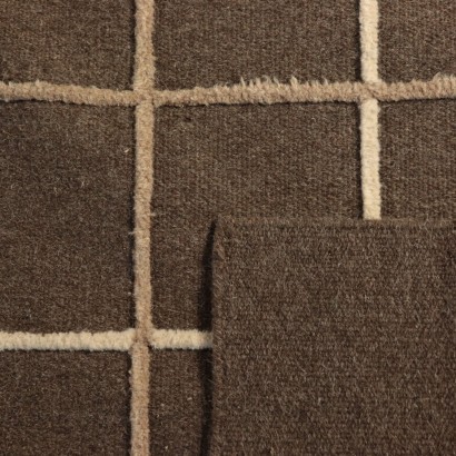 Geometrical Cube Carpet Wool