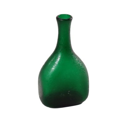 Glass Bottle Murano Italy 1950s Seguso Manufacture