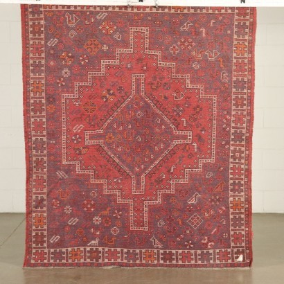 Kazak Carpet Wool Turkey 1960s 1970s