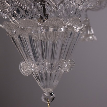 Murano Glass Chandelier Italy 20th Century