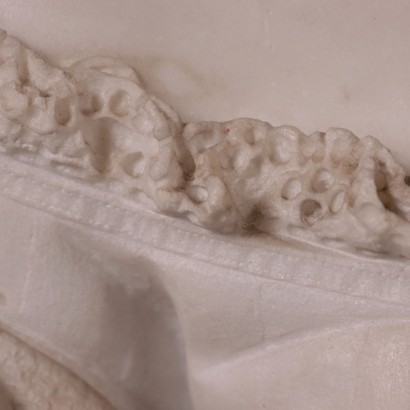 arte, arte italiana, pittura antica italiana,Busto Femminile in Marmo di Carrara
