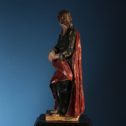 Sculpture of St. John Baptist Italy 17th Century