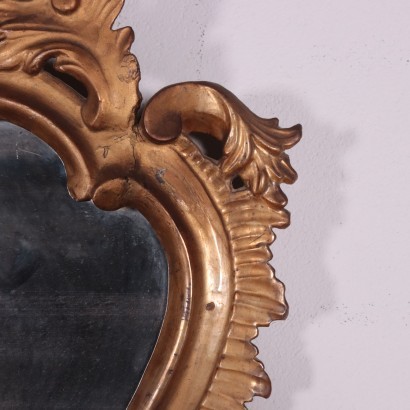 Pair Of Rococo Mirrors Italy 18th Century