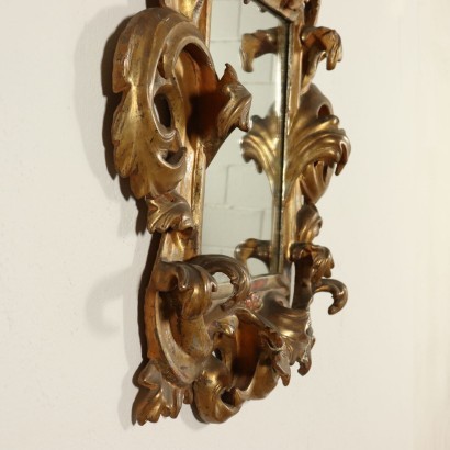 Baroque Mirror Silver-Gilt Italy 17th-18th Century