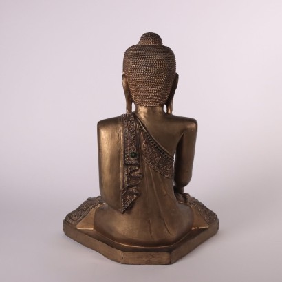 Buddha-Holzstatue