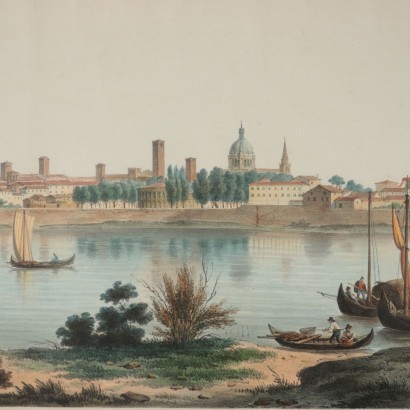 Panorama di Mantova,1852