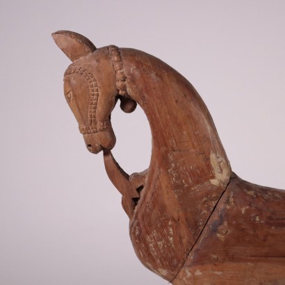 Horse Exotic Wood Orient 20th Century