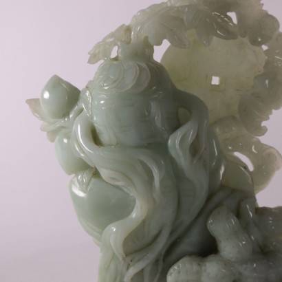 Sculpture Pietra Serpentina China 20th Century