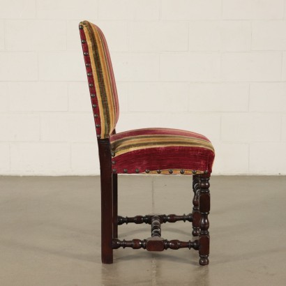 Baroque Chair Walnut Italy Late 17th Century