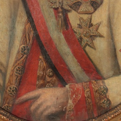 Portrait of Leopold II of Austria Oil on Canvas 18th Century