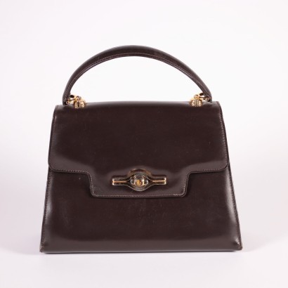 Bolso Gucci Vintage Marr&#243;n Oscuro