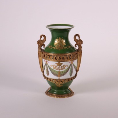Antik, Vase, antike Vasen, antike Vase, antike italienische Vase, antike Vase, neoklassizistische Vase, Vase aus dem 19. Jahrhundert