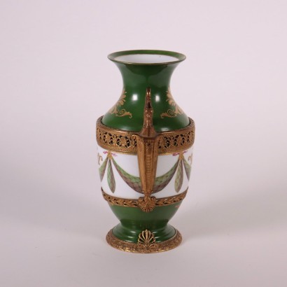 Empire Style Vase Porcelain France 19th Century