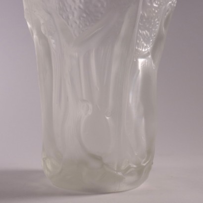 Vase Verre à la Manière de la Manufacture Française de Lalique '900