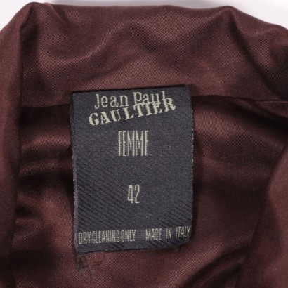 Vintage Jean Paul Gaultier Satin Jacket France 1990s