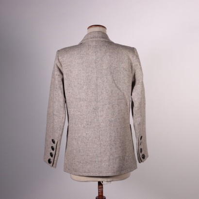 Vintage Yves Saint Laurent Tweed Jacket France 1980s
