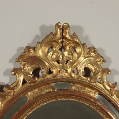 Coppia di Specchiere in Stile Rococò
