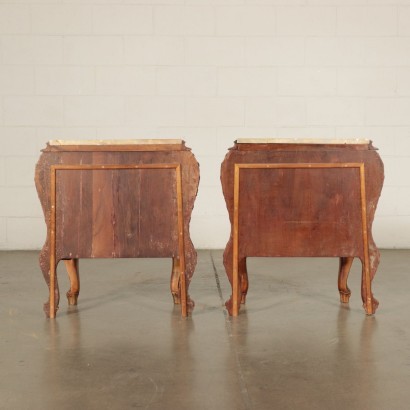 Pair of Bedside Table Marple Italy 20th Century