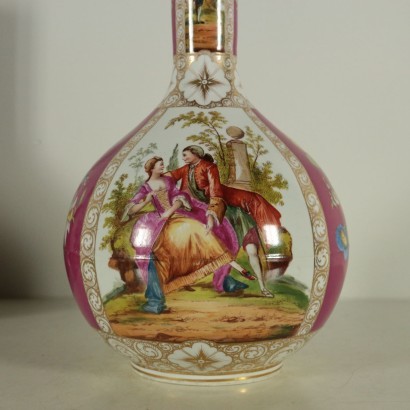 Paire de Vases Porcelaine - Allemagne XIX Siècle