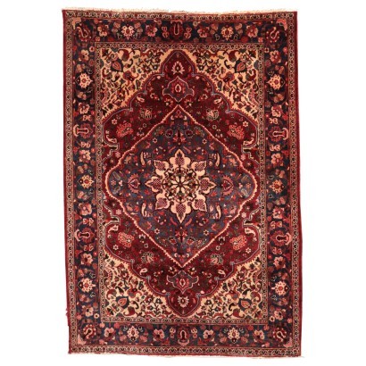 Baktiari Carpet Cotton and Wool Iran 1960s-1970s