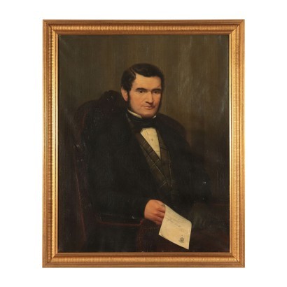 Portrait of Francesco Giulini Councilor of Como 19th Century