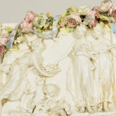 Liberty Vade Glazed Ceramic Italy 19th-20th Century