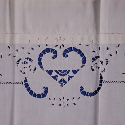 Double Sheet with Embroidery and ENgraving