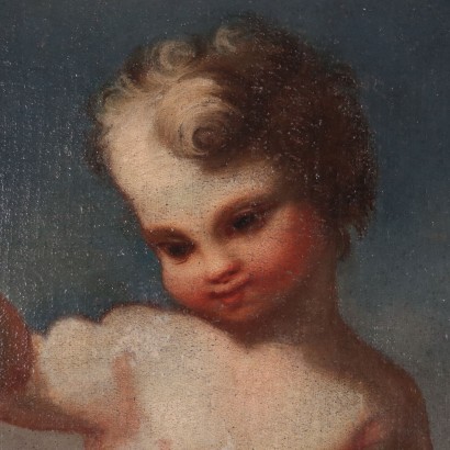Baby Jesus as Salvator Mundi 17th Century