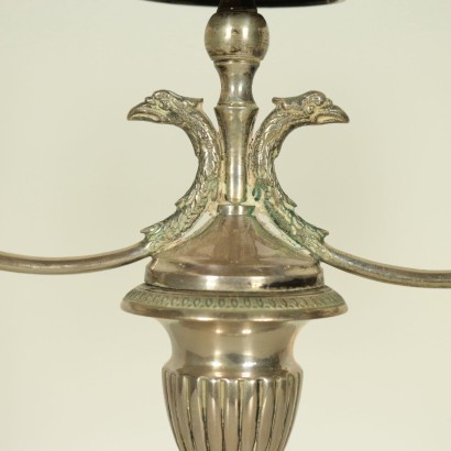 Candlestick Silver Italy 20th Century