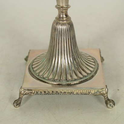 Candlestick Silver Italy 20th Century