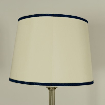 Floor Lamp Silver-Plated Brass Italy