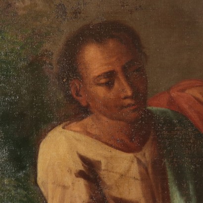 Attributed To Giovanni Battista Ronchelli Oil On Canvas 18th Century