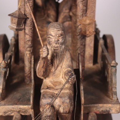 Chinese Wooden Sculpture China 20th Century