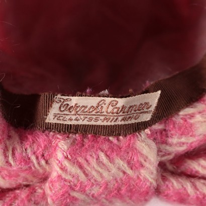 Vintage Turbat Hat Wool Italy 1940s-1950s