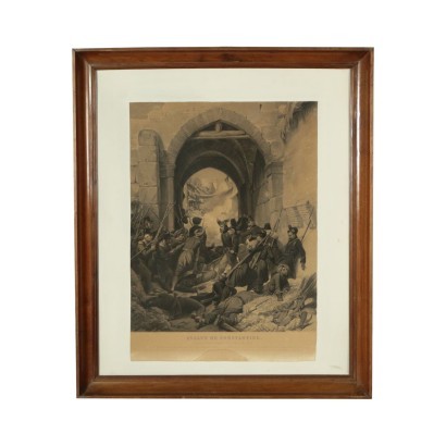 Epire Frame Mahogany Italy 19th Century