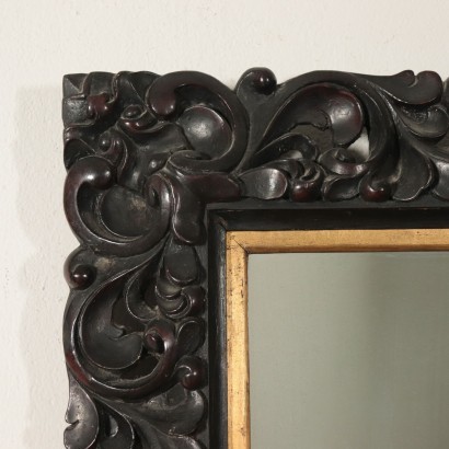 Neo-Baroque Wall Mirror Italy 19th Century