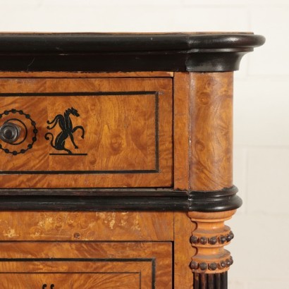 Charles X Revival Chest Of Drawers Marple Italy 20th Century