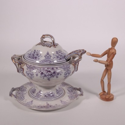 Set of Plates Ceramic 19th Century