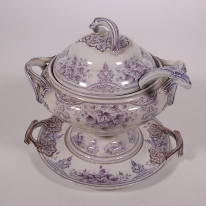 Set of Plates Ceramic 19th Century