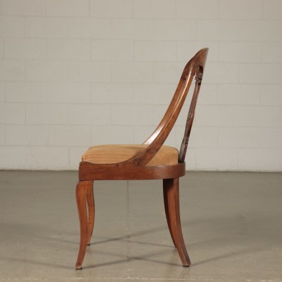 Antik, Stuhl, antike Stühle, antiker Stuhl, antiker italienischer Stuhl, antiker Stuhl, neoklassizistischer Stuhl, Stuhl des 19. Jahrhunderts