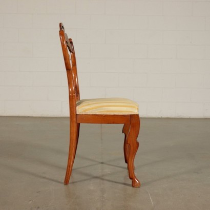 antik, Stuhl, antike Stühle, antiker Stuhl, antiker italienischer Stuhl, antiker Stuhl, neoklassischer Stuhl, Stuhl des 19. Jahrhunderts
